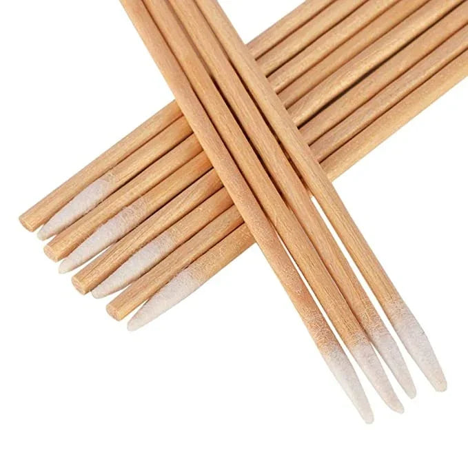 100 Pièces/Paquet Outils de nettoyage de cotons-tiges à tête unique, Coton-tige à tête unique