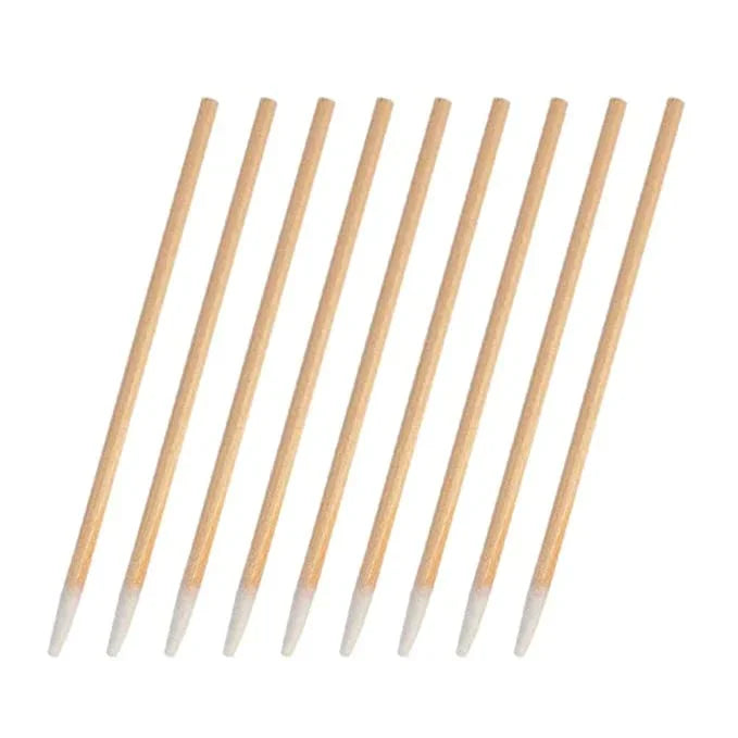 100 Pièces/Paquet Outils de nettoyage de cotons-tiges à tête unique, Coton-tige à tête unique