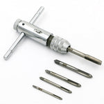 Clé à cliquet réglable pour tarauds M3-M8 et accessoires de taraudage manuel, M3-M8