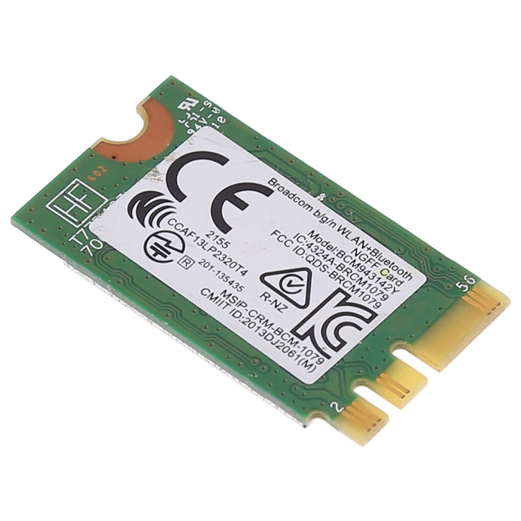 Carte réseau sans fil BCM943142Y M.2 NGFF 150Mbps 802.11b/g/n Bluetooth 4.0, BCM943142Y