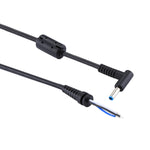 Câble adaptateur d'alimentation DC coudé mâle 4.5 x 3.0 mm 3 cœurs de 1,5 m pour ordinateur portable HP, 4.5 x 3.0mm