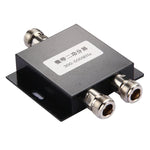 Répartiteur de puissance 2 voies, adaptateur femelle N 300-500 MHz, Répartiteur d'alimentation avec adaptateur