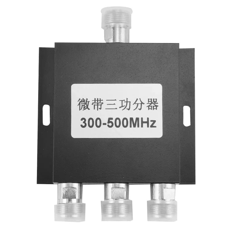 Répartiteur de puissance micro-ruban 3 voies, adaptateur N femelle 300-500 MHz, Répartiteur de puissance micro-ruban