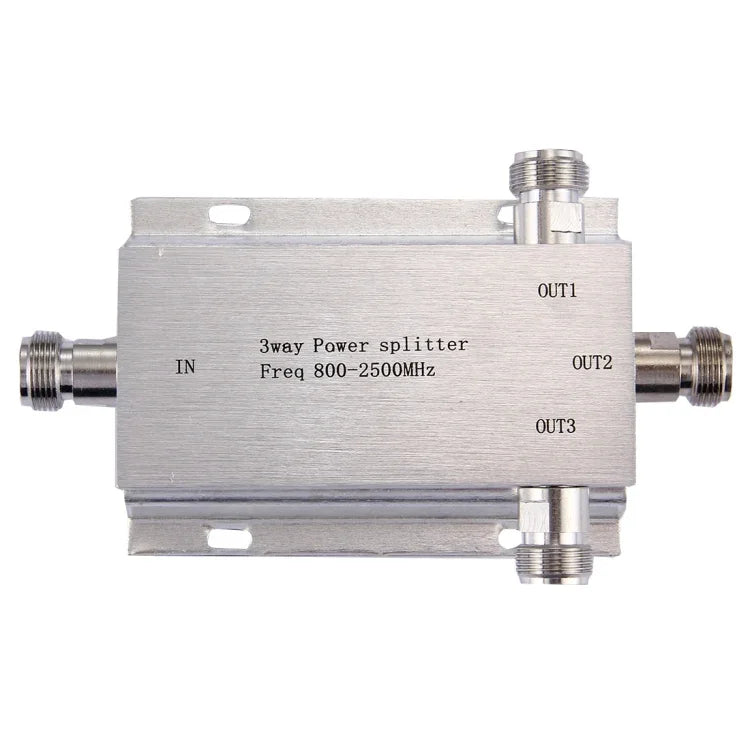 Répartiteur de puissance 3 voies adaptateur N femelle 800-2500MHz, répartiteur de puissance 3 voies