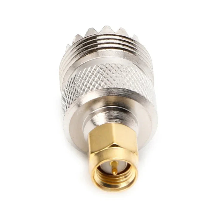 Adaptateur de connecteur coaxial RF SMA mâle vers UHF femelle, mâle vers UHF femelle