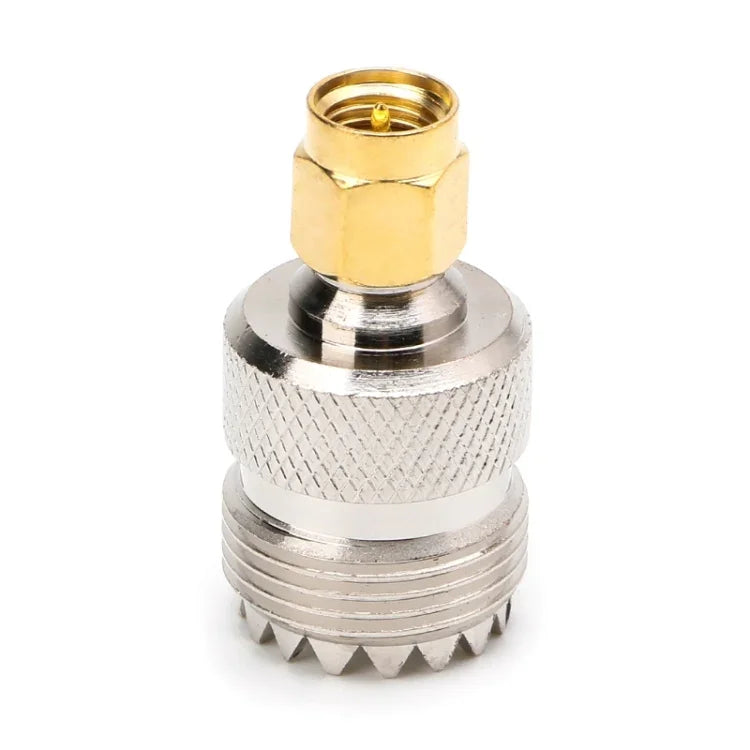 Adaptateur de connecteur coaxial RF SMA mâle vers UHF femelle, mâle vers UHF femelle