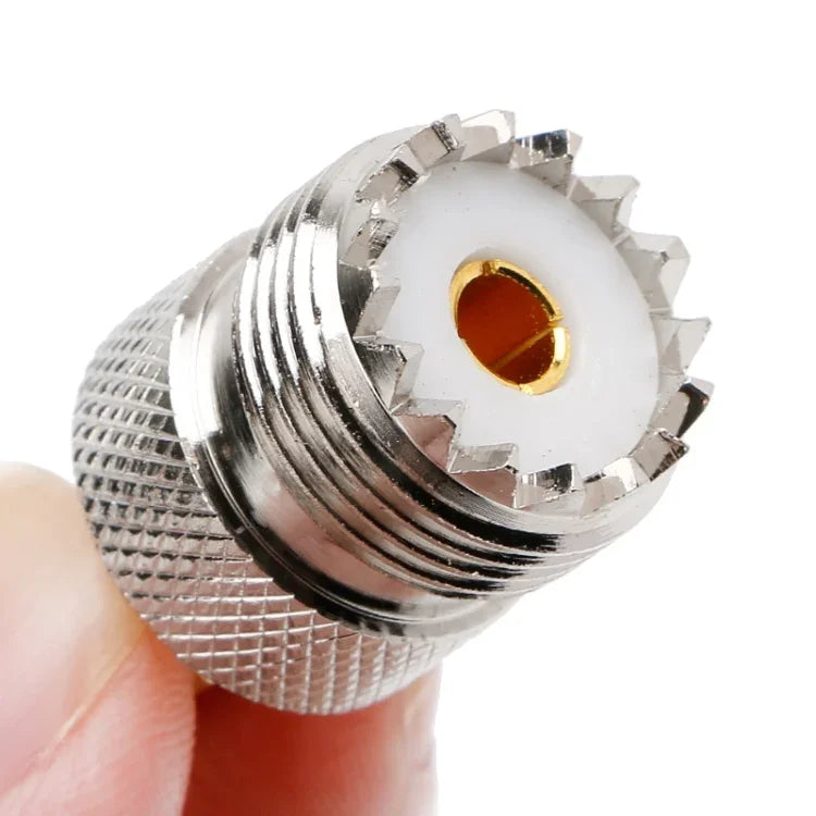 Adaptateur de connecteur coaxial RF SMA mâle vers UHF femelle, mâle vers UHF femelle