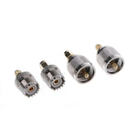 Kit de 4 adaptateurs A13 PL259/SO239 vers connecteur RF SMA mâle/femelle