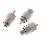Lot de 10 connecteurs UHF PL-259 mâles à souder pour câble coaxial RG8X