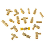 Kit de 18 connecteurs SMA mâle/femelle pour antenne, convertisseur et adaptateur coaxial