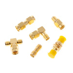 Kit de 18 connecteurs SMA mâle/femelle pour antenne, convertisseur et adaptateur coaxial