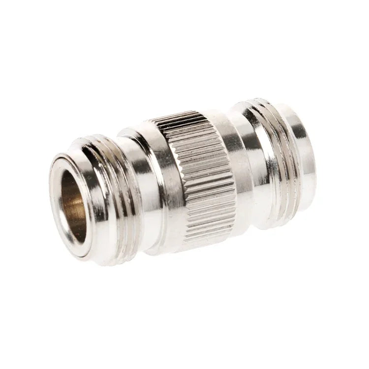 Connecteur cylindrique pour coupleur RF à double prise femelle de type N, adaptateur d'antenne coaxiale WiFi.