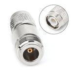 Adaptateur coaxial à vis TNC mâle vers N femelle pour connexion Wi-Fi d'un routeur