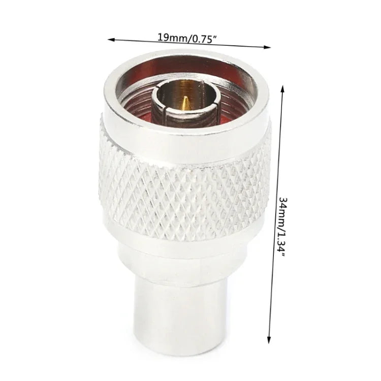 Adaptateur coaxial RF NJ / FMEJ, connecteur N mâle vers FME