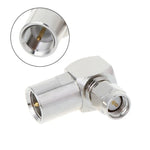 Adaptateur coudé à angle droit SMA mâle vers FME RF pour câble coaxial