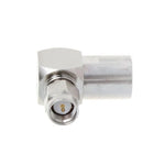 Adaptateur coudé à angle droit SMA mâle vers FME RF pour câble coaxial