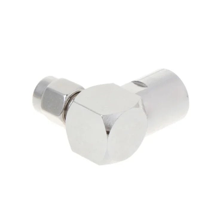 Adaptateur coudé à angle droit SMA mâle vers FME RF pour câble coaxial