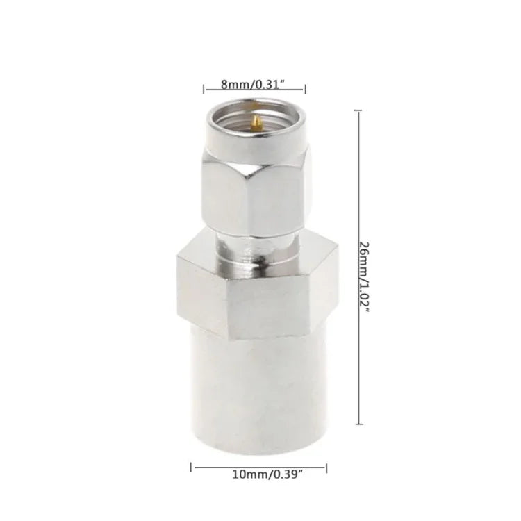 Adaptateur de câble coaxial RF avec connecteurs FME SMA mâles