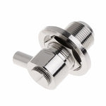 Connecteur RF femelle UHF SO239 coudé pour câble coaxial RG58 / RG142 LMR195