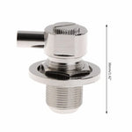 Connecteur RF femelle UHF SO239 coudé pour câble coaxial RG58 / RG142 LMR195