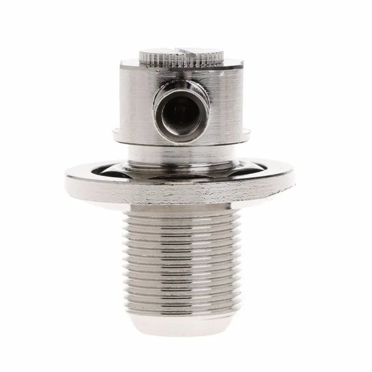 Connecteur RF femelle UHF SO239 coudé pour câble coaxial RG58 / RG142 LMR195