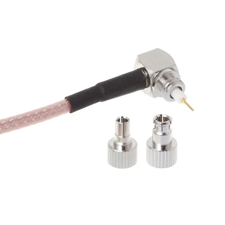 Câble adaptateur coaxial RF double SMA femelle vers CRC9/TS9 RG316, longueur : 15 cm