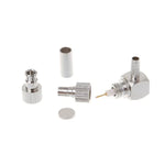 Connecteur coaxial RF coudé mâle TS9/CRC9 2 en 1 pour câbles RG174/178/316 LMR100