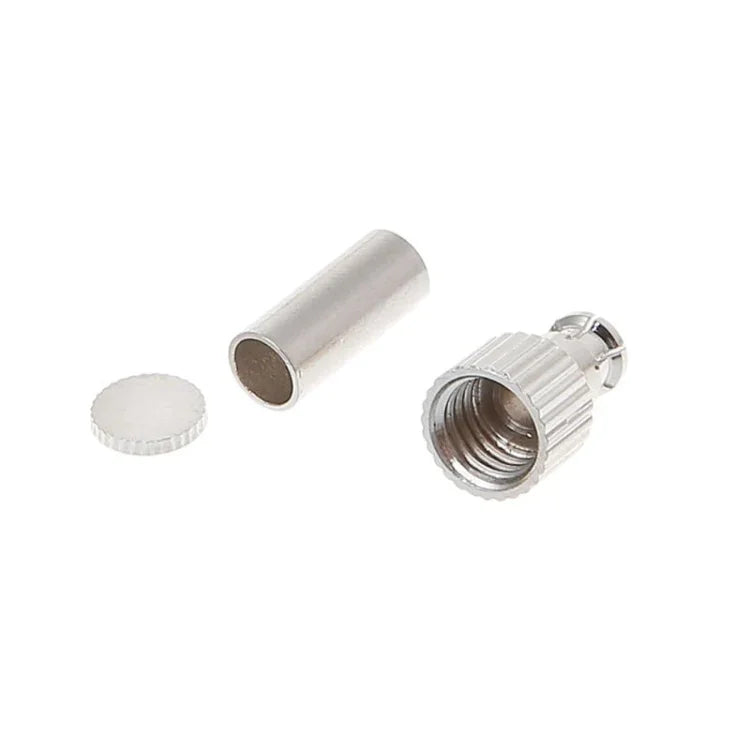 Connecteur coaxial RF coudé mâle TS9/CRC9 2 en 1 pour câbles RG174/178/316 LMR100