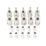 10 jeux de connecteurs coaxiaux UHF femelles sertis RF pour câble RG58/RG142/3D-FB de 5 mm