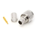 1 adaptateur coaxial RF de type N pour câble LMR400 RG8