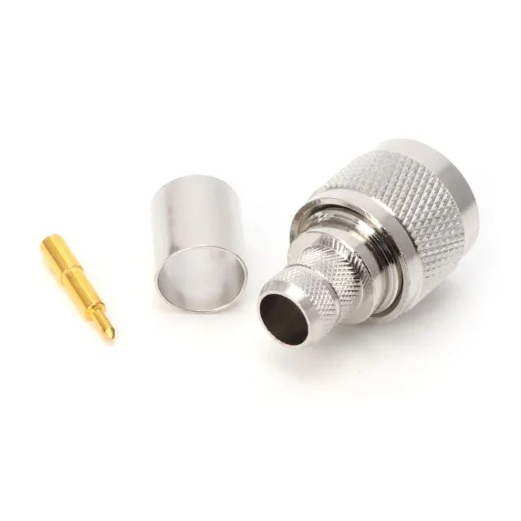 1 adaptateur coaxial RF de type N pour câble LMR400 RG8