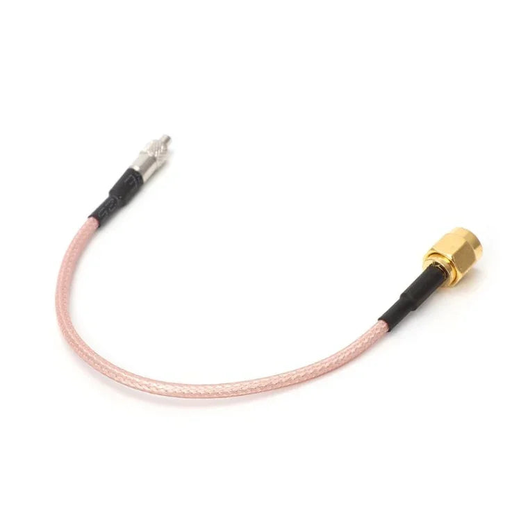 Rallonge de câble RG316 avec connecteurs TS9 femelle vers SMA mâle, longueur : 15 cm