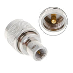 Adaptateur de connecteur FMEJ/UHFJ FME mâle vers UHF mâle