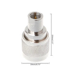 Adaptateur de connecteur FMEJ/UHFJ FME mâle vers UHF mâle