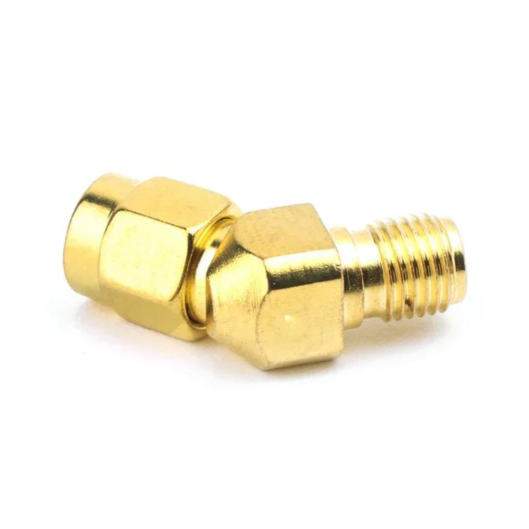 Adaptateur conique FPV SMA mâle vers SMA femelle 45°/135°