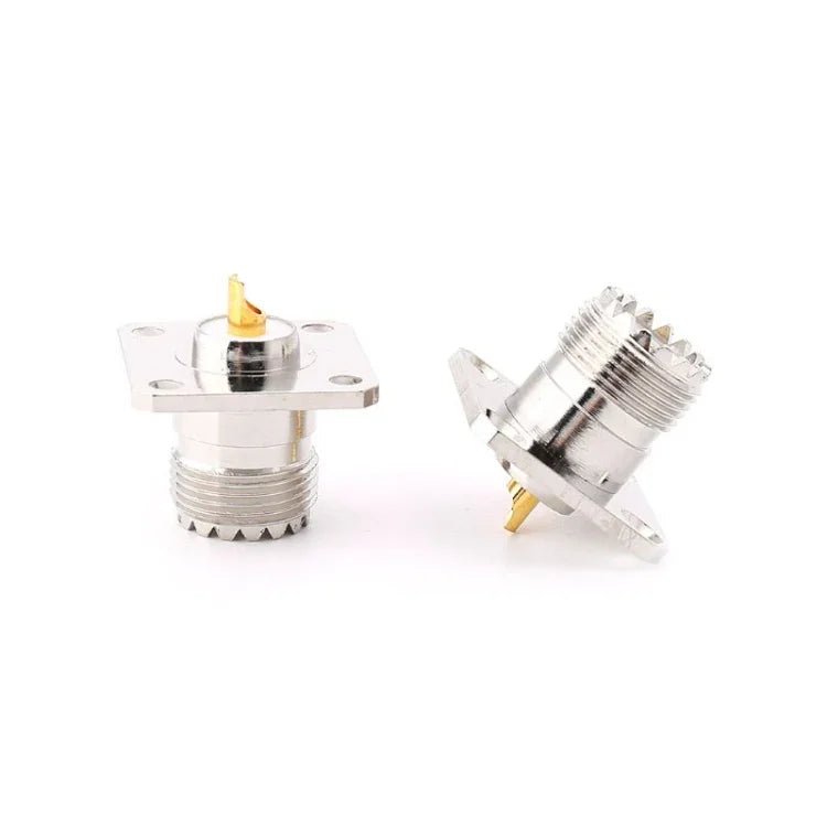 Adaptateur de montage pour panneau de châssis à bride femelle SO239 UHF (5 pièces)