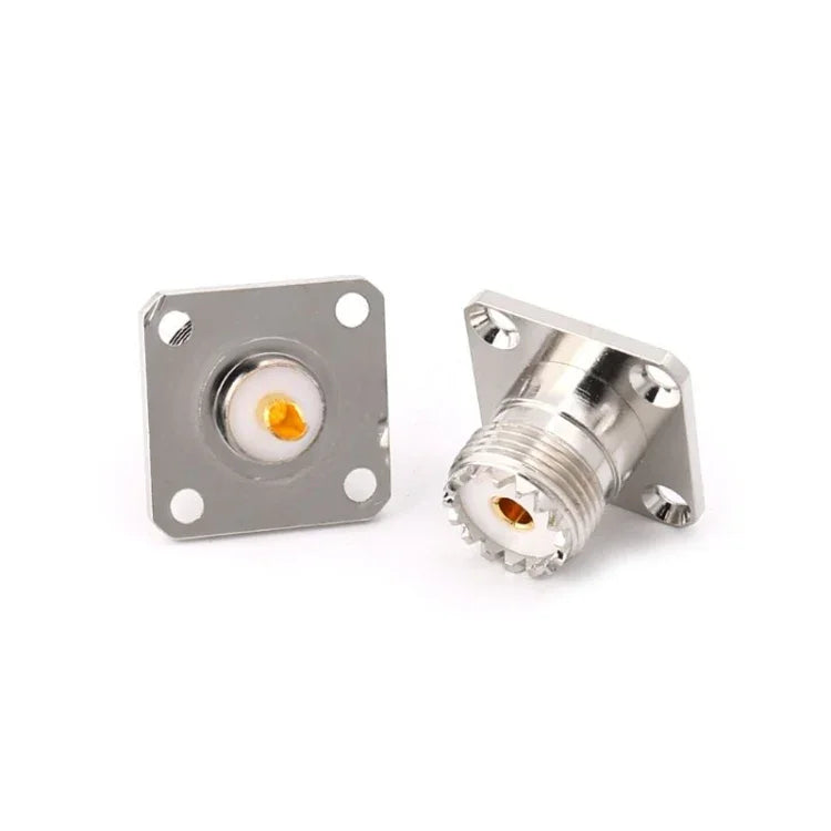 Adaptateur de montage pour panneau de châssis à bride femelle SO239 UHF (5 pièces)