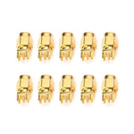 Lot de 10 connecteurs RF à clip pour circuit imprimé, jack SMA femelle 1,6 mm