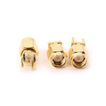 Lot de 10 connecteurs RF à clip pour circuit imprimé, jack SMA femelle 1,6 mm
