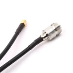 Câble de connexion RG58 UHF Femelle vers SMA Mâle, Longueur : 50cm
