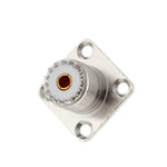 Adaptateur de couvercle de bride de montage sur châssis SO239 femelle UHF