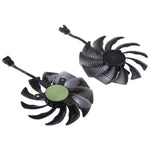 1 paire de ventilateurs de refroidissement 88MM 4 broches pour carte graphique Gigabyte GeForce GTX1060 1070 GTX1050ti GTX960 RX570 RX470