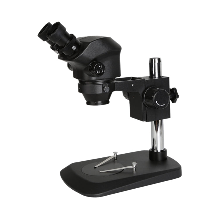 Microscope stéréo binoculaire 0,7X-50X avec lumière, 0,7X-50X (noir), 0,7X-50X (blanc)