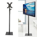 Support de sol universel pour TV, réglable en hauteur, rotatif à 360 degrés, pour écrans de 14 à 42 pouces
