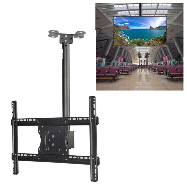 Support mural/plafond universel pour TV LCD 32-65 pouces, réglable en hauteur et en angle, longueur rétractable : 2m
