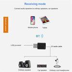 Récepteur audio Bluetooth 5.0 Adaptateur USB Bluetooth Émetteur Bluetooth Compatible Win8/10, ZF169