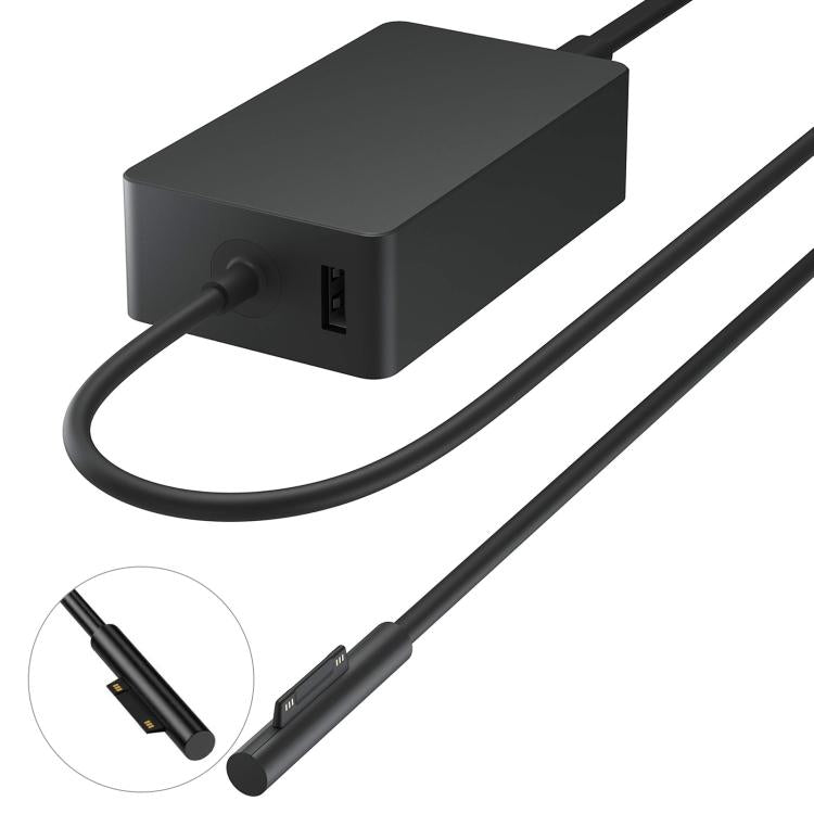 Adaptateur secteur chargeur 102W 15V 6,33A pour Microsoft Surface Book 2 1798, 102W 6,33A