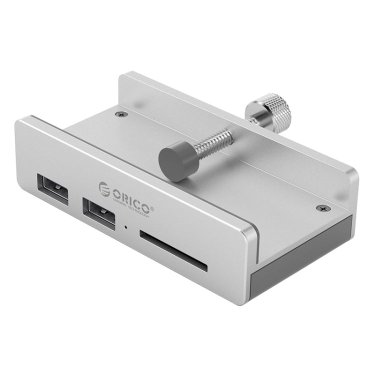 ORICO MH2AC-U3 Hub USB3.0 à 2 ports type pince avec lecteur de carte SD
