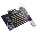 Carte d'extension ORICO PDM2 M.2 NVME vers PCI-E 3.0 X4