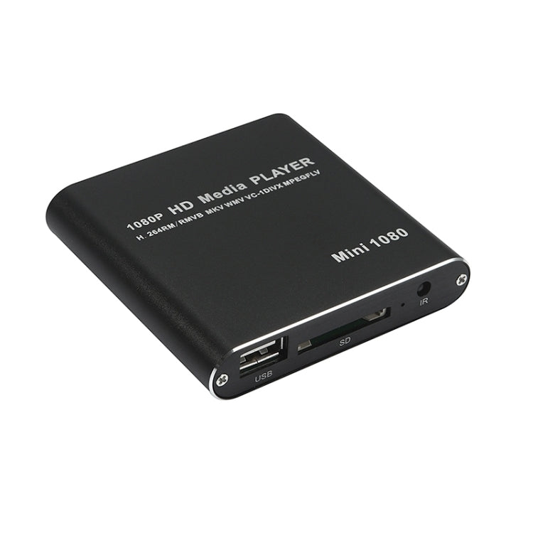 Lecteur multimédia MINI 1080P Full HD USB HDD, lecteur de carte SD/MMC, US, EU, UK